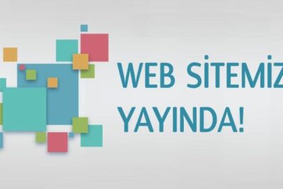 Web Sitemiz Açılmıştır.